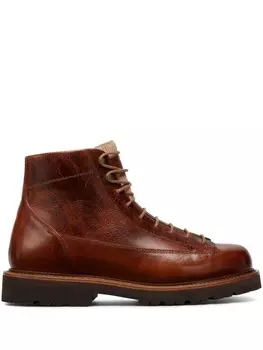 Ботинки на шнуровке Brunello Cucinelli, коричневый