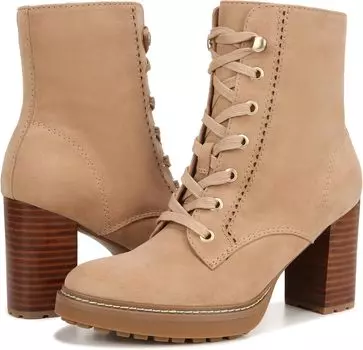 Ботинки на шнуровке Callie Naturalizer, цвет Tan Suede Leather