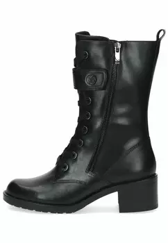 Ботинки на шнуровке Caprice, черный