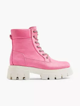 Ботинки на шнуровке Catwalk, розовый