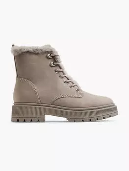 Ботинки на шнуровке Catwalk, серо-коричневый