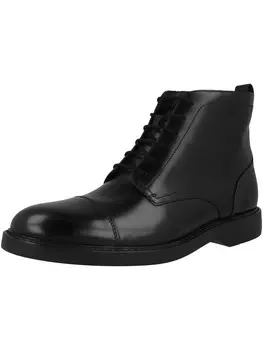 Ботинки на шнуровке CLARKS Lace-Up Boots Aldwin Cap, черный