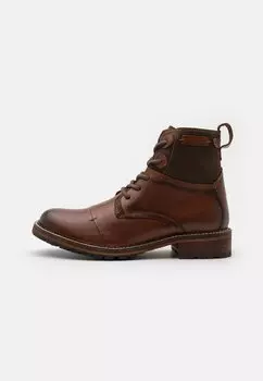 Ботинки на шнуровке Dockers by Gerli, коричневый