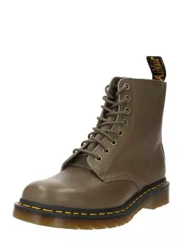 Ботинки на шнуровке Dr. Martens 1460 PASCAL, оливковый