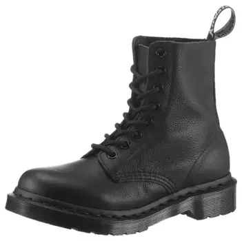 Ботинки на шнуровке DR. MARTENS "1460 Pascal Mono", туфли на шнуровке, фестивальные, ботильоны с практичной шнуровкой, цвет Schwarz-Mono