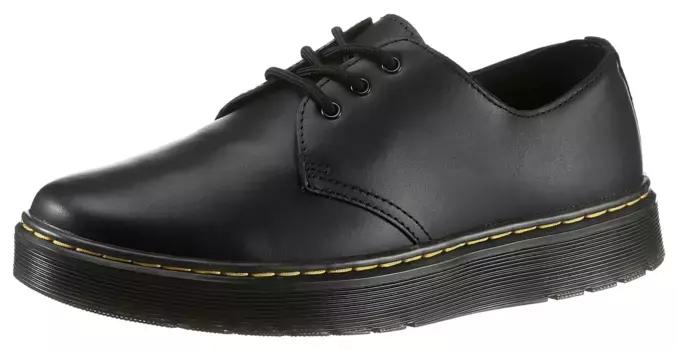 Ботинки на шнуровке DR. MARTENS "6 Tie Boot THURSTON CHUKKA", со шнуровкой на 6 отверстий, повседневная обувь, обувь на шнуровке, цвет Schwarz-Suede