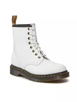 Ботинки на шнуровке Dr. Martens, белый