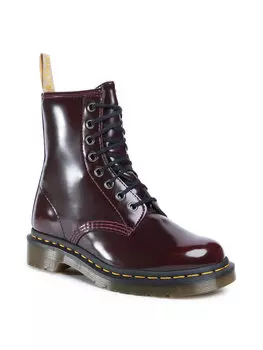 Ботинки на шнуровке Dr. Martens, красный