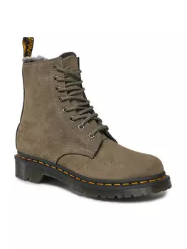 Ботинки на шнуровке Dr. Martens, серый