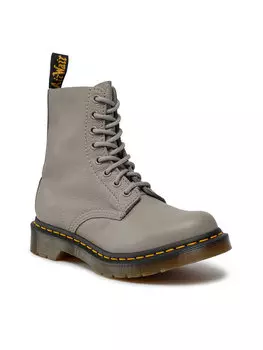 Ботинки на шнуровке Dr. Martens, серый