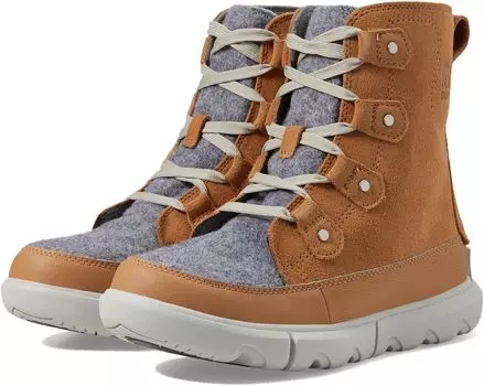 Ботинки на шнуровке Explorer Next Joan Waterproof SOREL, цвет Tawny Buff/Moonstone