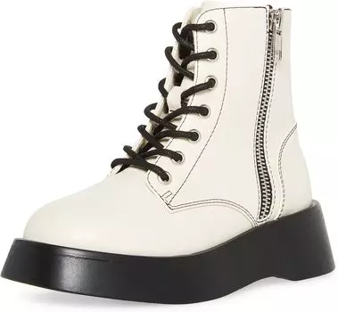 Ботинки на шнуровке Figaro Steve Madden, цвет Bone