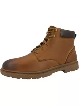 Ботинки на шнуровке GEOX Andalo, цвет Cognac/Dark brown