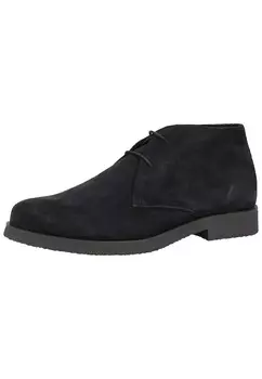 Ботинки на шнуровке GEOX Chukka Boots Claudio, ночной синий