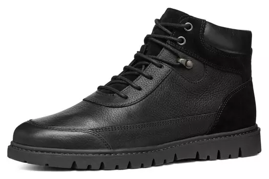 Ботинки на шнуровке GEOX Lace-Up Boots, черный