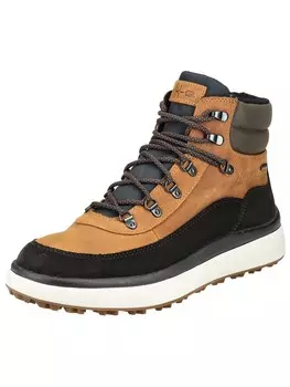 Ботинки на шнуровке GEOX Lace-Up Boots, цвет ochre