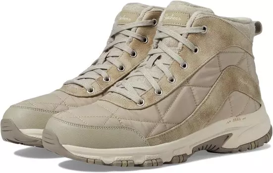 Ботинки на шнуровке Hillcrest - New Traveler SKECHERS, цвет Dark Taupe