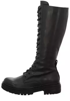 Ботинки на шнуровке HIS, черный