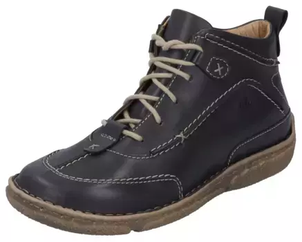 Ботинки на шнуровке Josef Seibel "NEELE 52", в спортивном стиле, черный