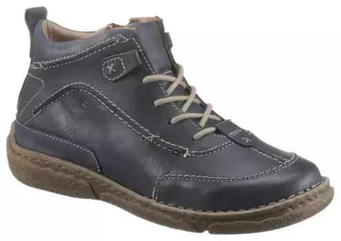 Ботинки на шнуровке Josef Seibel "NEELE 52", в спортивном стиле, цвет морской волны