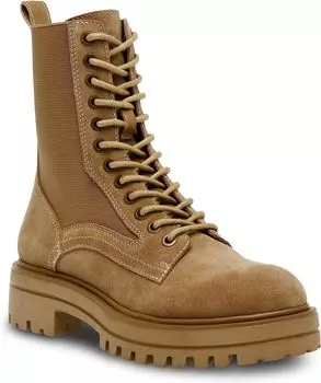 Ботинки на шнуровке Kenny Steve Madden, цвет Taupe Suede