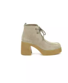 Ботинки на шнуровке Kickers, бежевый