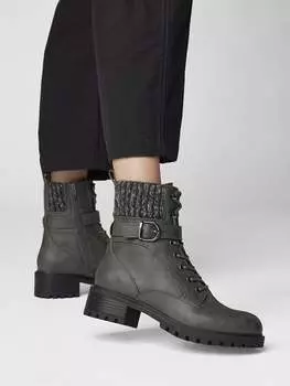 Ботинки на шнуровке Landrover, серый