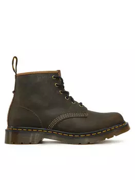 Ботинки на шнуровке Long Napped Suede31872777 Dr. Martens, хаки