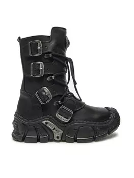 Ботинки на шнуровке M-IMPACT013-S1 New Rock, черный