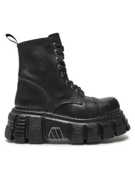 Ботинки на шнуровке M-NEWMILI083-S39 New Rock, черный