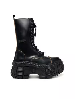 Ботинки на шнуровке M-WALL127N-C4 New Rock, черный