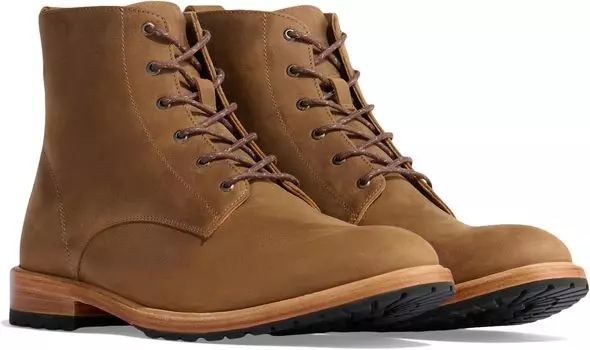 Ботинки на шнуровке Martin All-Weather Boot Nisolo, цвет Tobacco
