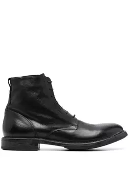 Ботинки на шнуровке Moma, черный
