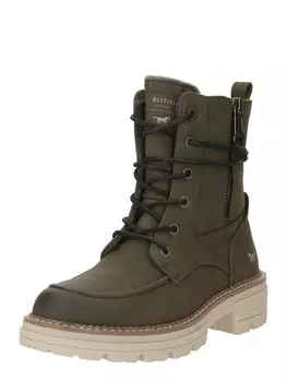 Ботинки на шнуровке Mustang, хаки