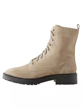 Ботинки на шнуровке Next, бежевый