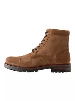 Ботинки на шнуровке Next, коричневый