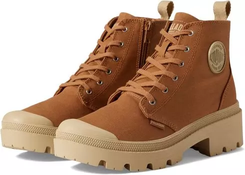 Ботинки на шнуровке Pallabase Twill Palladium, цвет Peru Archive