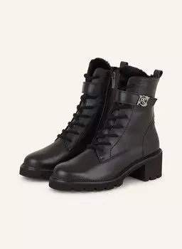 Ботинки на шнуровке paul green, черный