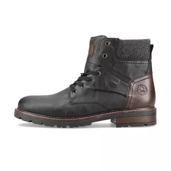 Ботинки на шнуровке rieker, черный