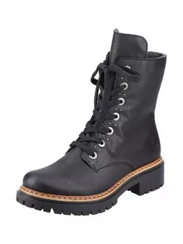 Ботинки на шнуровке Rieker, черный