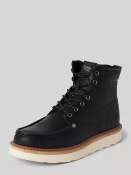 Ботинки на шнуровке с этикеткой, модель «WARCHWAY» Jack & Jones, черный