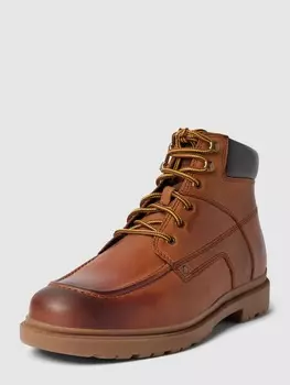 Ботинки на шнуровке с кружевной застежкой модель ANDALO Geox, коричневый