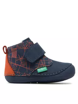 Ботинки на шнуровке Sabio 830347-10 M Kickers, синий