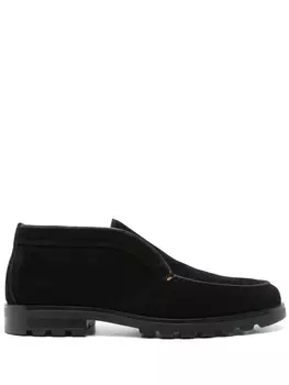 Ботинки на шнуровке Santoni, черный