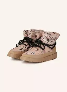 Ботинки на шнуровке снежные Arizona Love, мультиколор