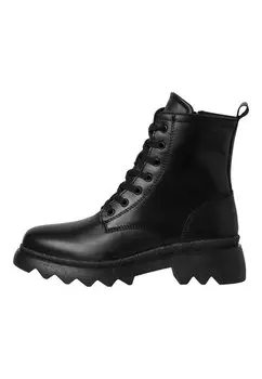 Ботинки на шнуровке Tamaris, черный