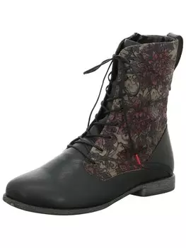 Ботинки на шнуровке Think, черный