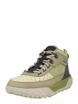 Ботинки на шнуровке TIMBERLAND, цвет Khaki/Pastel green