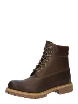 Ботинки на шнуровке TIMBERLAND Lace-Up Boots, темно-коричневый