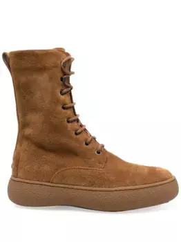 Ботинки на шнуровке TOD'S, коричневый